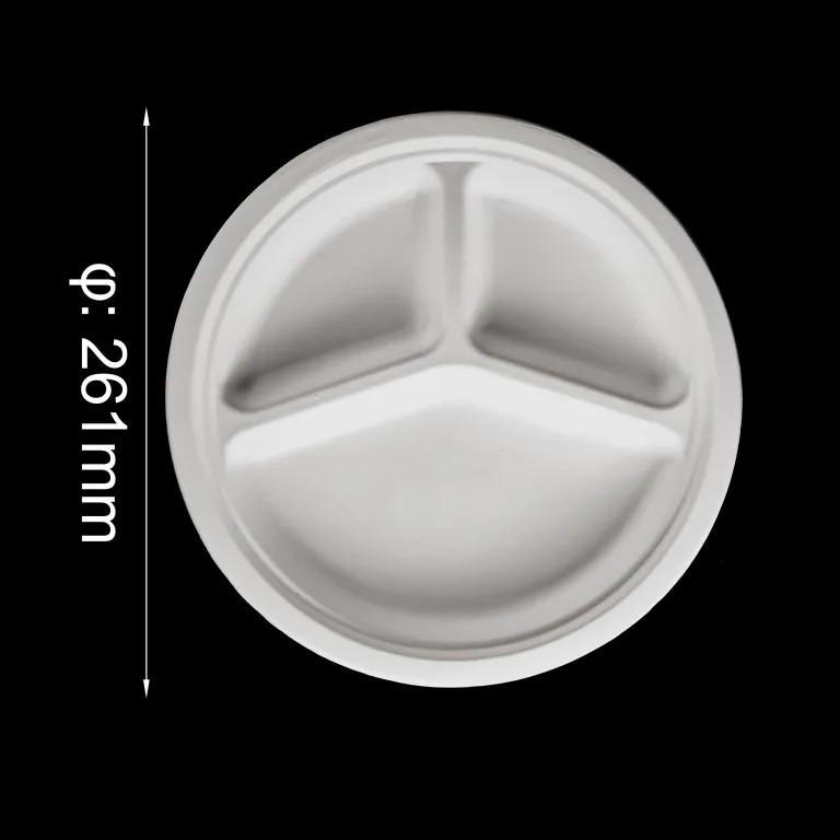 Bagasse Pulp Tableware Plate